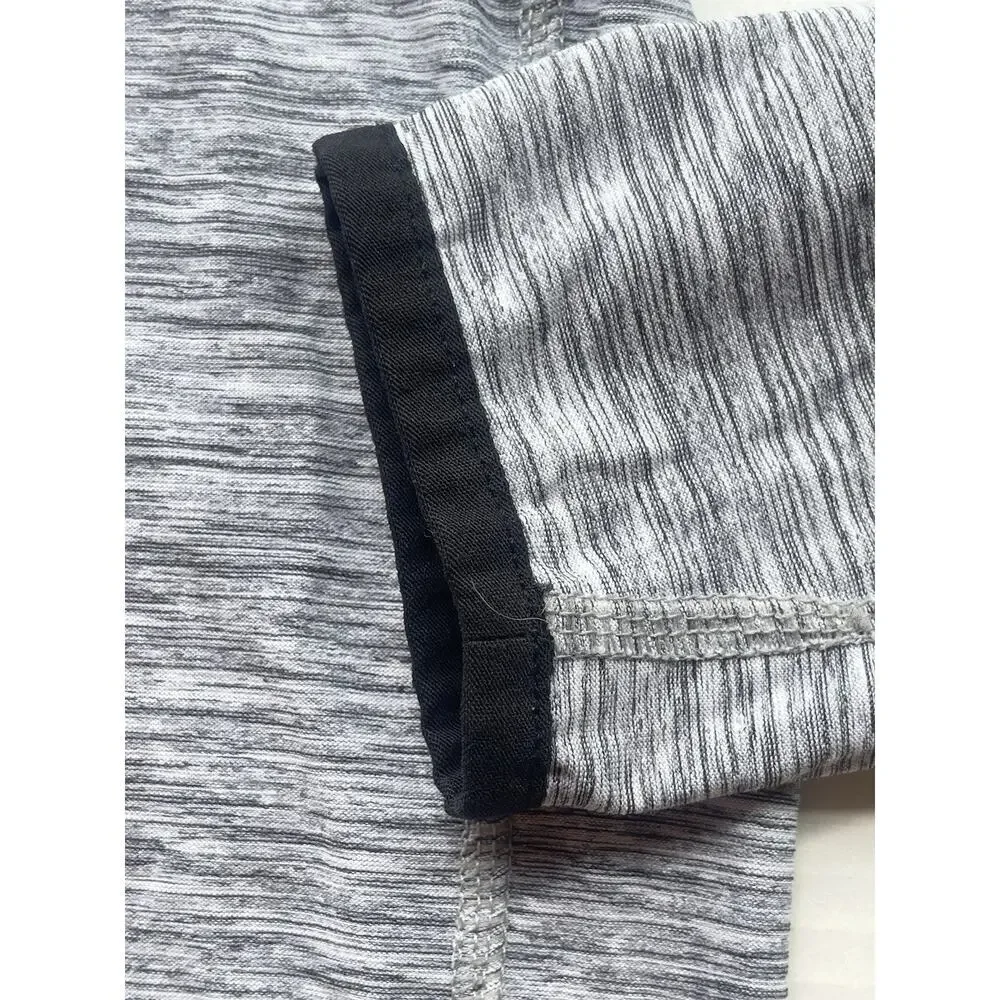 Old Navy Boys Active Go Dry Gray Long Sleeve Performance Shirt Size Large 10/12